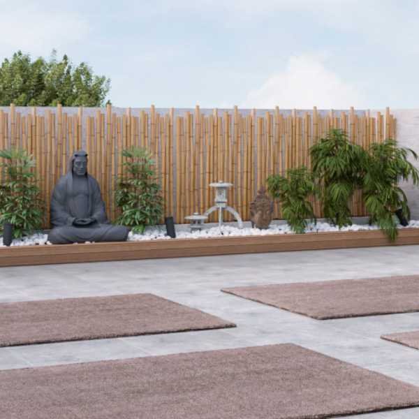 Terraza Zen para relajarse