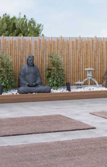 Terraza zen